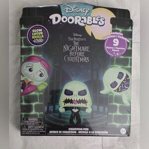 Disney Doorables Nightmare Before Christmas Glow In The Dark 9 Figures Sealed